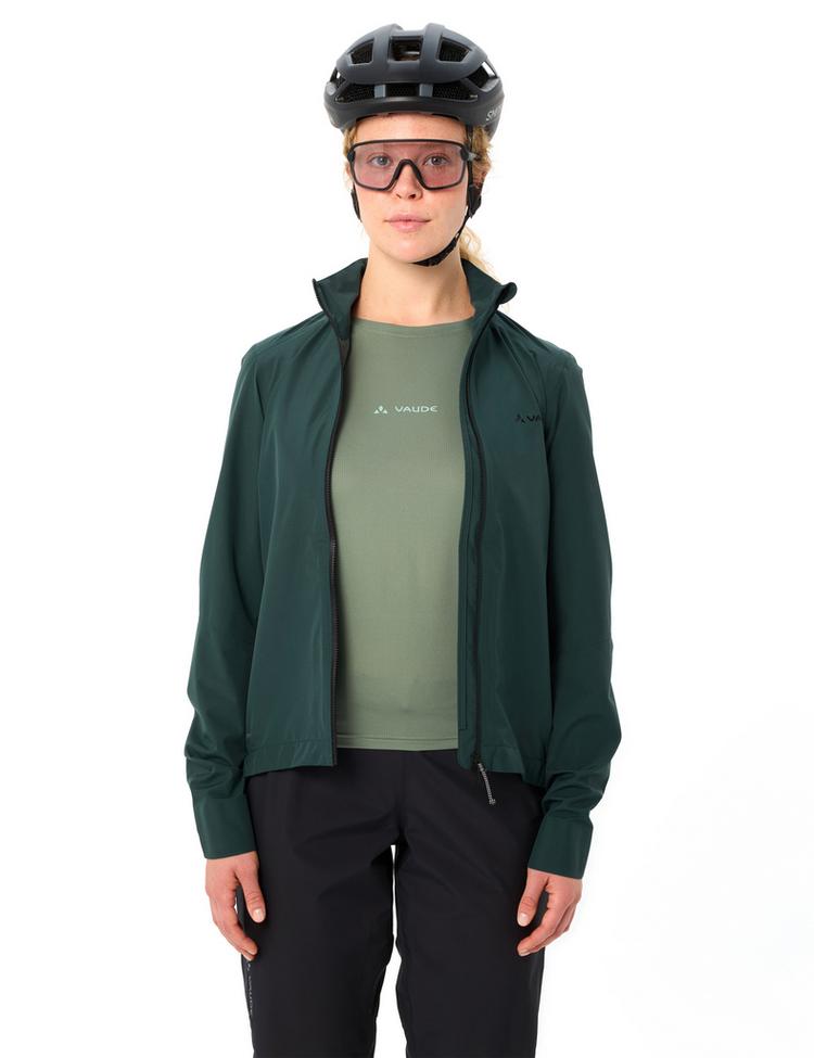 VAUDE VAUDE Women's Kuro Pro Rain Jacket Fahrradjacke Damen - deep pond - 2 | SportScheck