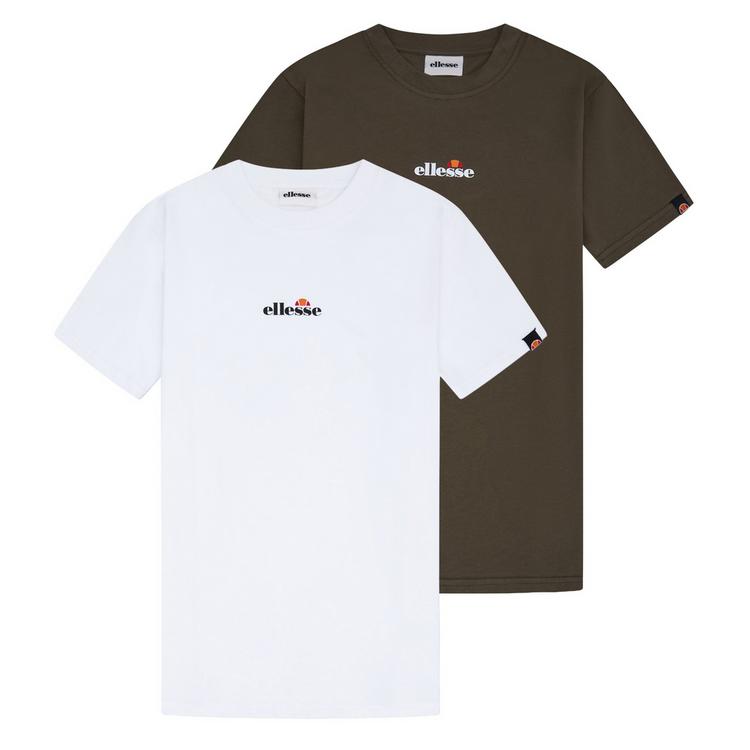 Ellesse Ellesse T-Shirt T-Shirt Herren - Wei&szlig;/Dunkelgr&uuml;n - 0 | SportScheck