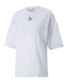 PUMA Classics Oversized T-Shirt Damen Wei&szlig; T-Shirt Damen - weiss