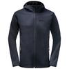 Jack Wolfskin BORNBERG HOODY M Softshelljacke Herren - night blue