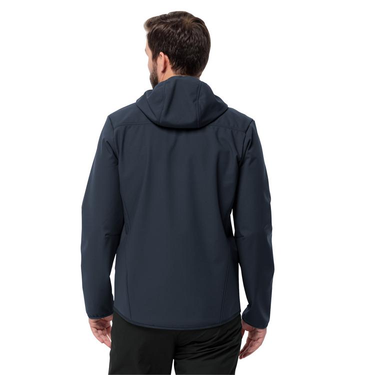 Jack Wolfskin Jack Wolfskin BORNBERG HOODY M Softshelljacke Herren - night blue - 0 | SportScheck