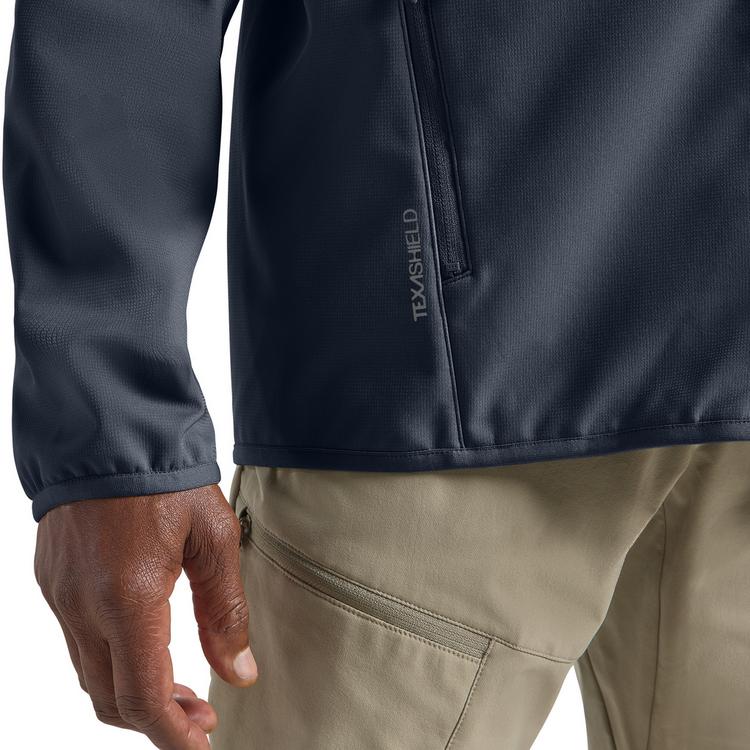 Jack Wolfskin Jack Wolfskin BORNBERG HOODY M Softshelljacke Herren - night blue - 7 | SportScheck