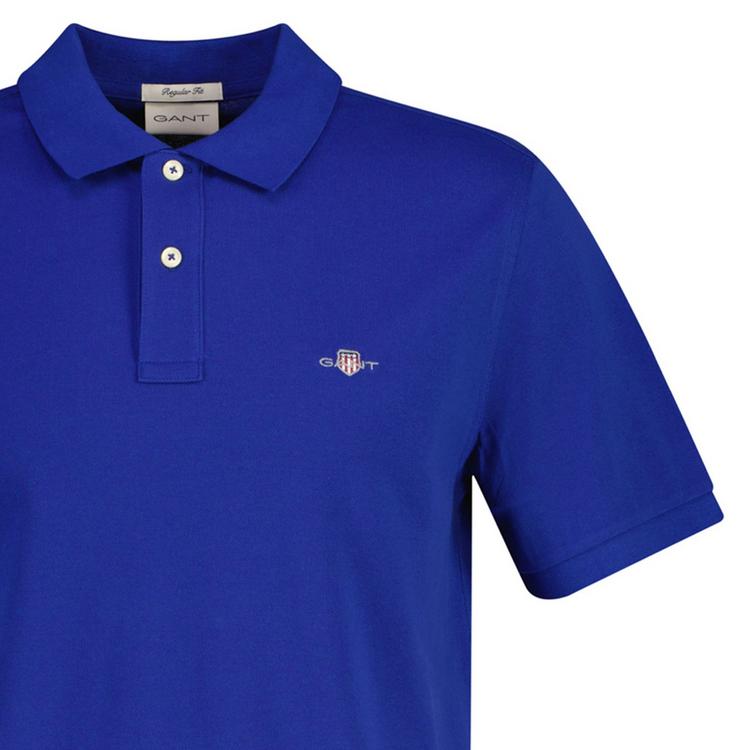 GANT GANT Poloshirt Poloshirt Herren - Blau (Crisp Blue) - 0 | SportScheck