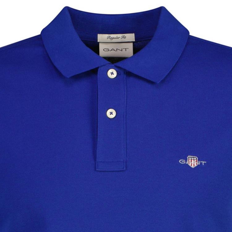 GANT GANT Poloshirt Poloshirt Herren - Blau (Crisp Blue) - 1 | SportScheck