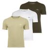 Boss T-Shirt T-Shirt Herren - Oliv/Wei&szlig;