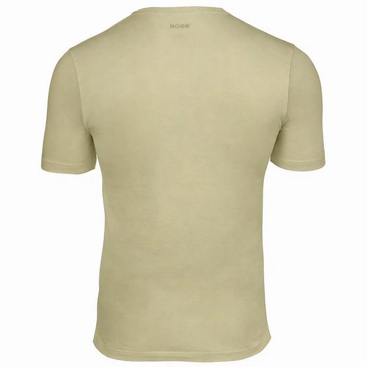 Boss Boss T-Shirt T-Shirt Herren - Oliv/Wei&szlig; - 1 | SportScheck
