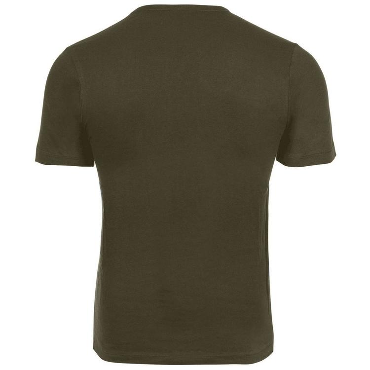 Boss Boss T-Shirt T-Shirt Herren - Oliv/Wei&szlig; - 5 | SportScheck
