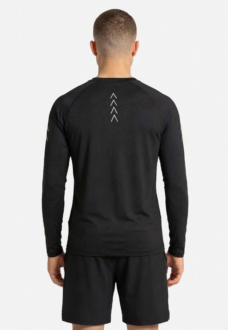 Snocks Snocks Laufshirt langarm Herren Funktionsshirt Herren - Schwarz - 1 | SportScheck