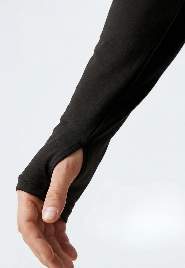 Snocks Snocks Laufshirt langarm Herren Funktionsshirt Herren - Schwarz - 6 | SportScheck