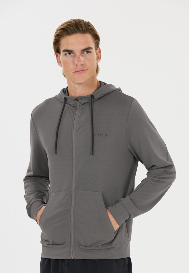 Virtus Virtus Brent V2 Sweatjacke Herren - 1013 Gunmetal - 1 | SportScheck