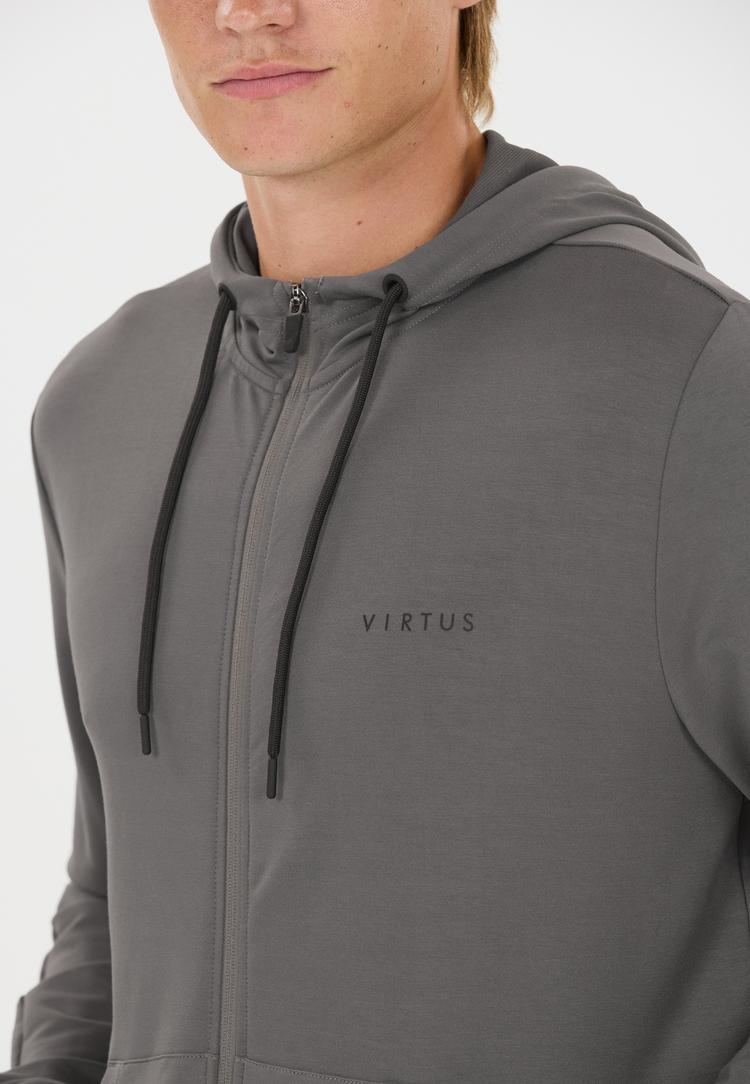 Virtus Virtus Brent V2 Sweatjacke Herren - 1013 Gunmetal - 2 | SportScheck