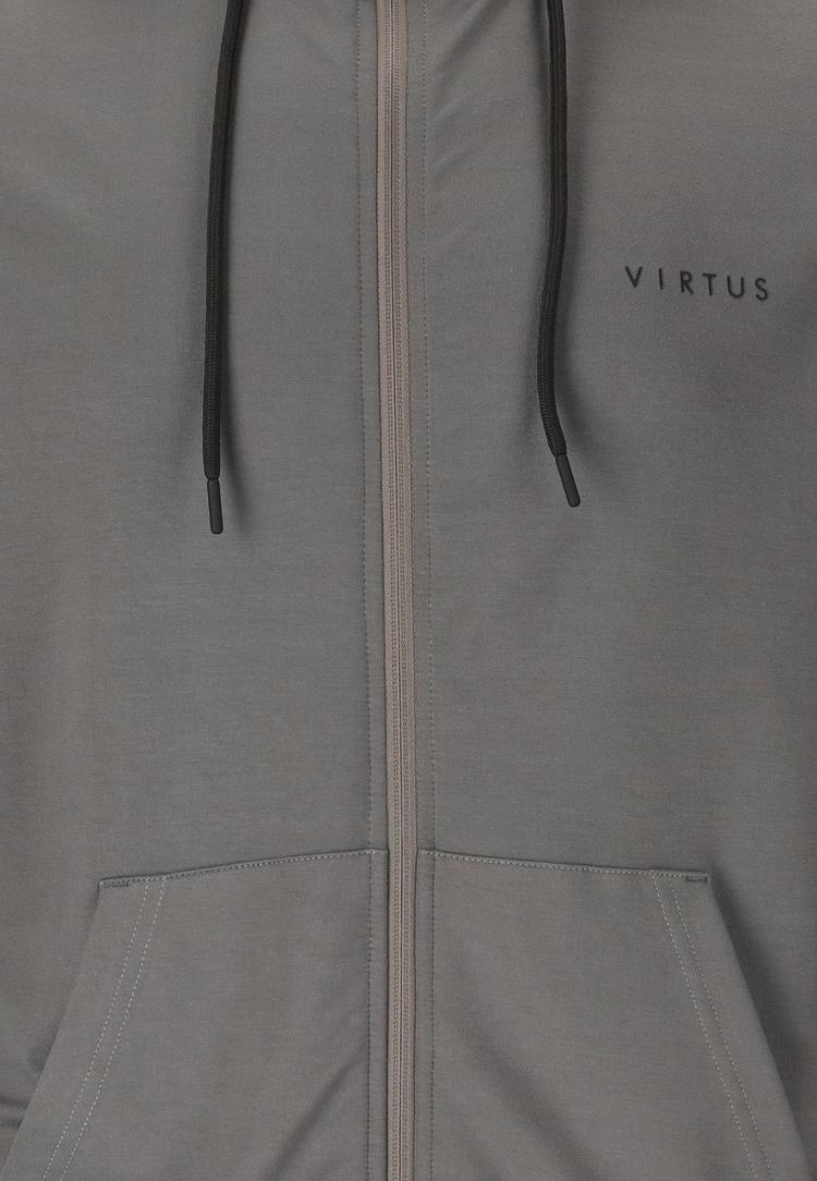 Virtus Virtus Brent V2 Sweatjacke Herren - 1013 Gunmetal - 3 | SportScheck