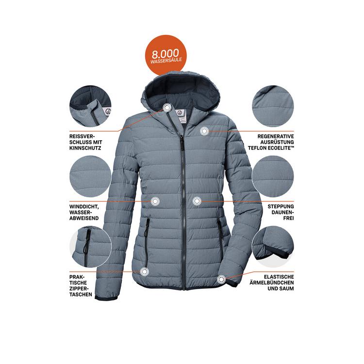 G.I.G.A. DX by killtec G.I.G.A. DX by killtec GS 65 Softshelljacke Damen - Rauchblau343 - 3 | SportScheck