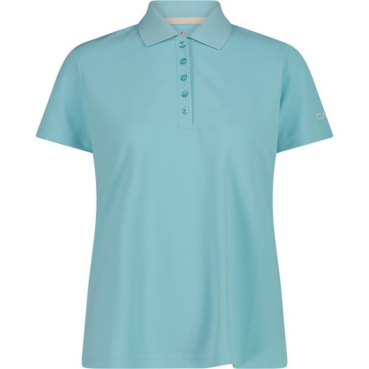 CMP CMP Woman Polo Poloshirt Damen - T&uuml;rkis2410 - 0 | SportScheck