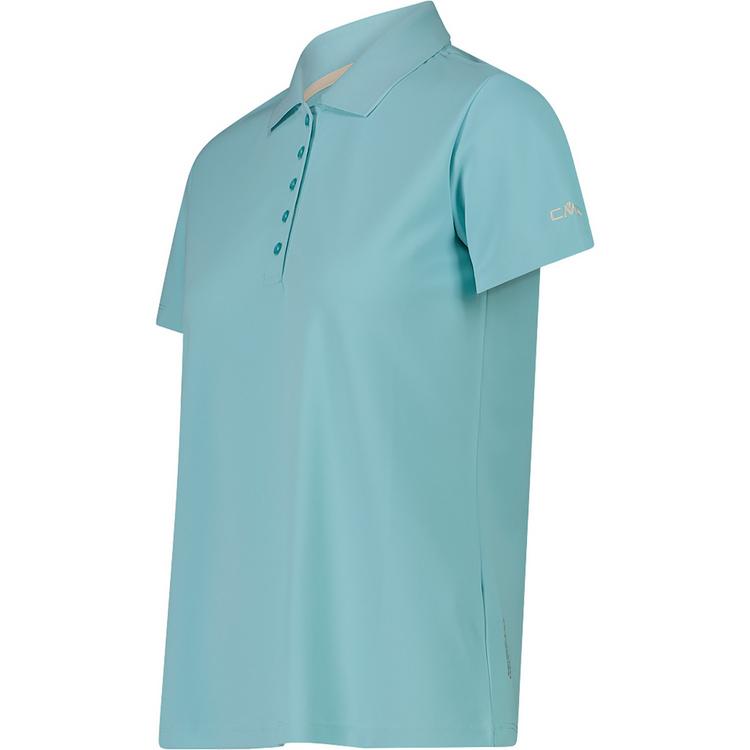 CMP CMP Woman Polo Poloshirt Damen - T&uuml;rkis2410 - 1 | SportScheck