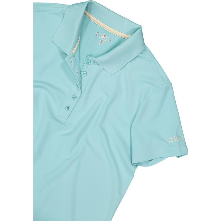 CMP CMP Woman Polo Poloshirt Damen - T&uuml;rkis2410 - 2 | SportScheck