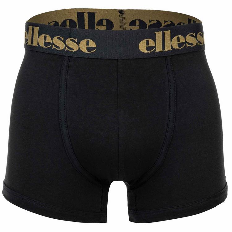 Ellesse Ellesse Boxershort Unterhose Herren - Schwarz/Mulit3 - 12 | SportScheck