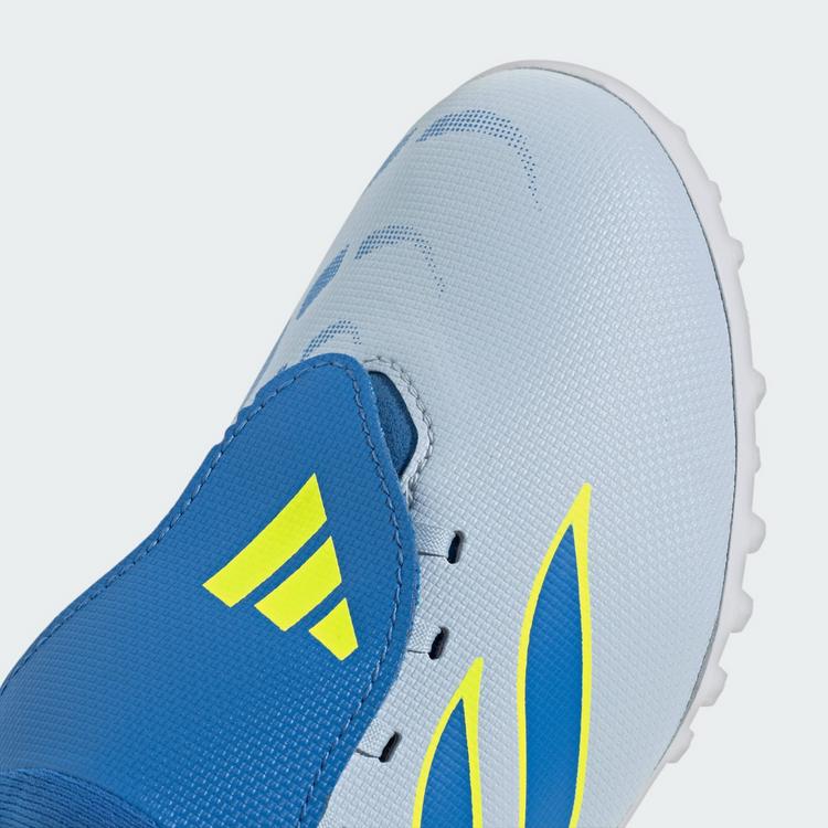 adidas adidas PREDATOR CLUB Fold-Over Tongue Turf Fu&szlig;ballschuhe Kinder - Crystal Sky / Ray Blue / Team Solar Yellow 2 - 5 | SportScheck