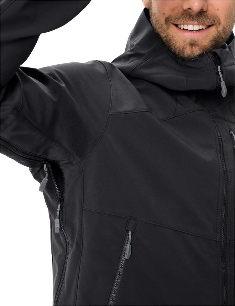 VAUDE VAUDE Men's Roccia Softshell Jacket II Outdoorjacke Herren - black - 1 | SportScheck