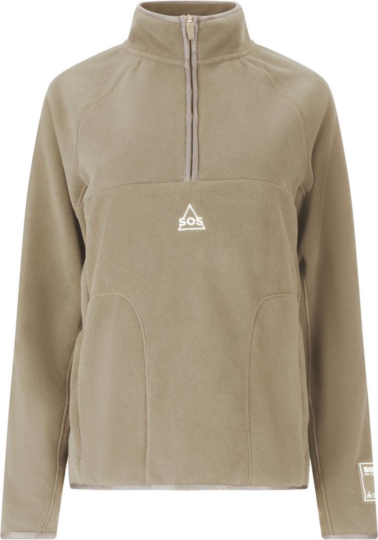 SOS SOS Munson Fleecepullover Damen - 5147 Brindle - 0 | SportScheck