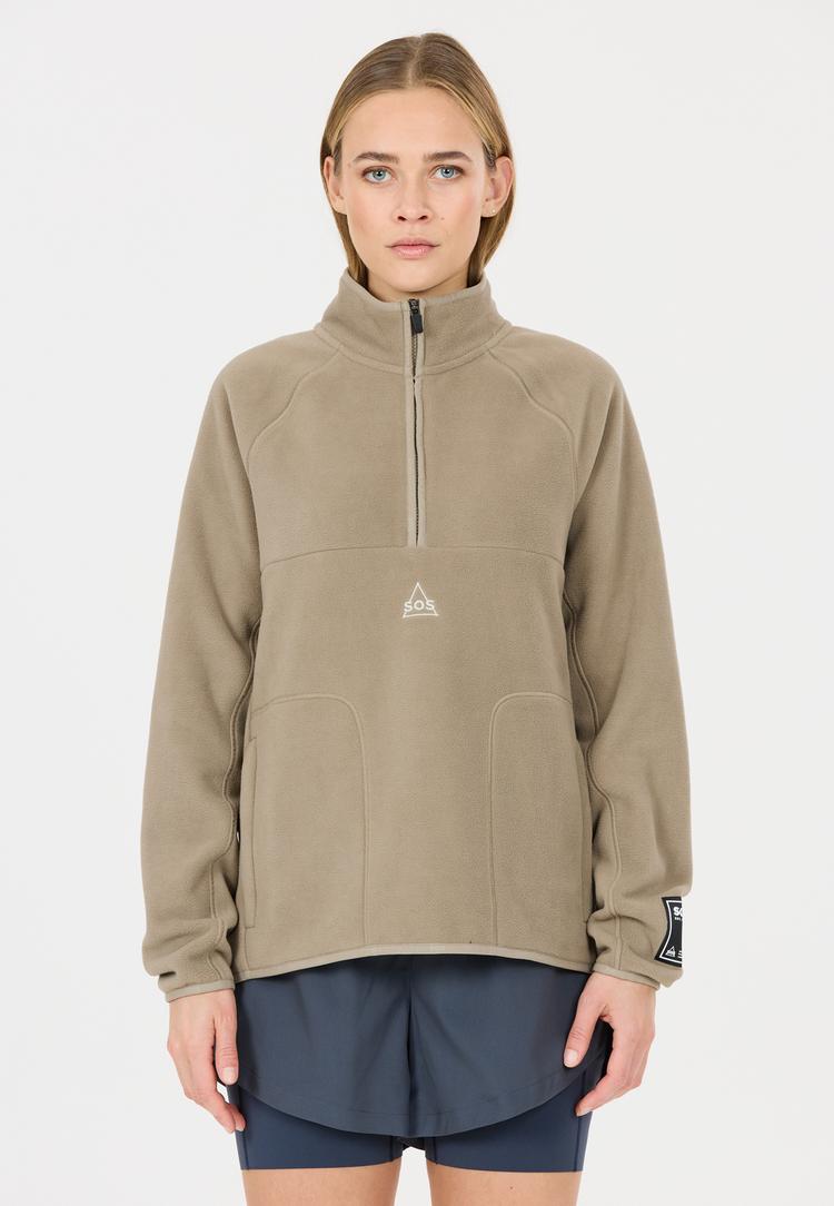 SOS SOS Munson Fleecepullover Damen - 5147 Brindle - 1 | SportScheck