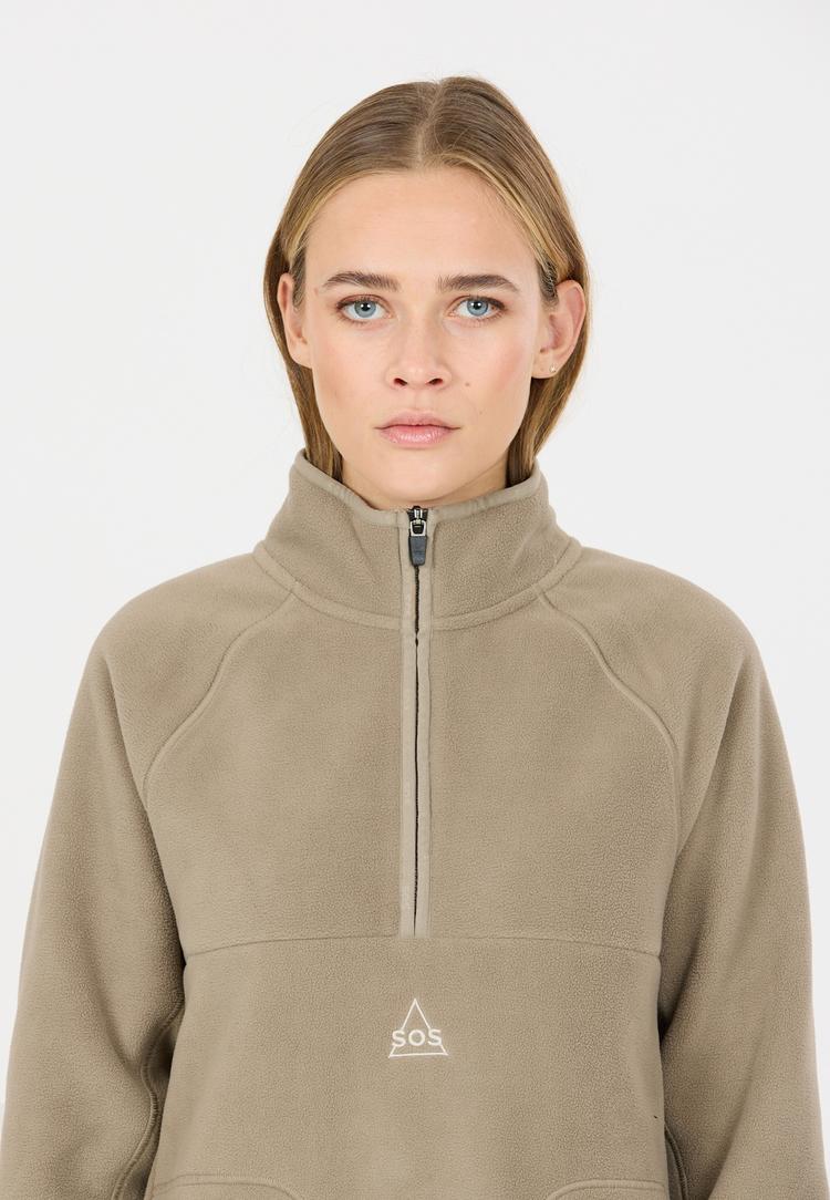 SOS SOS Munson Fleecepullover Damen - 5147 Brindle - 2 | SportScheck