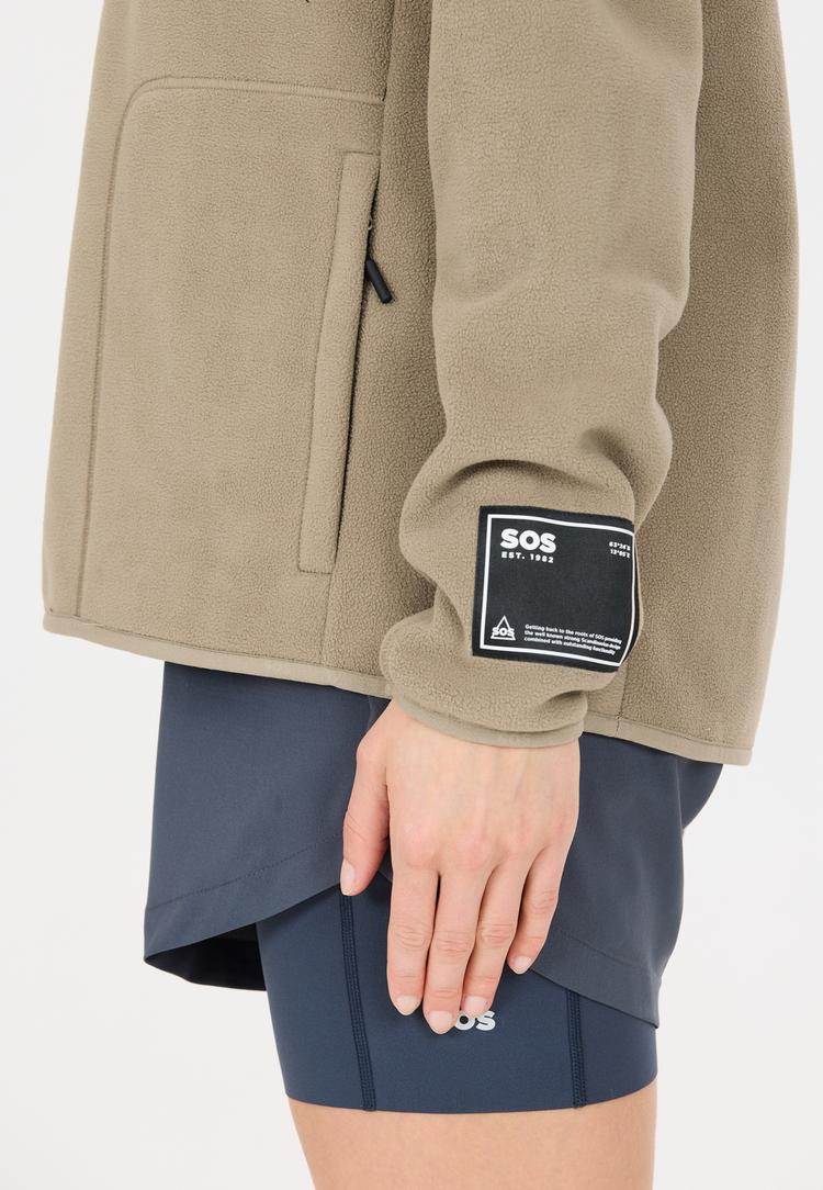 SOS SOS Munson Fleecepullover Damen - 5147 Brindle - 3 | SportScheck