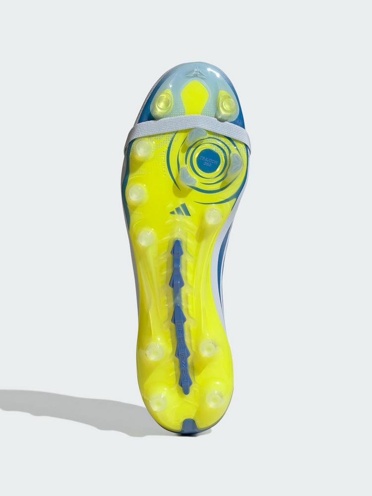 adidas adidas PREDATOR PRO Fold-Over Tongue Fu&szlig;ballschuhe - Crystal Sky / Ray Blue / Team Solar Yellow 2 - 1 | SportScheck