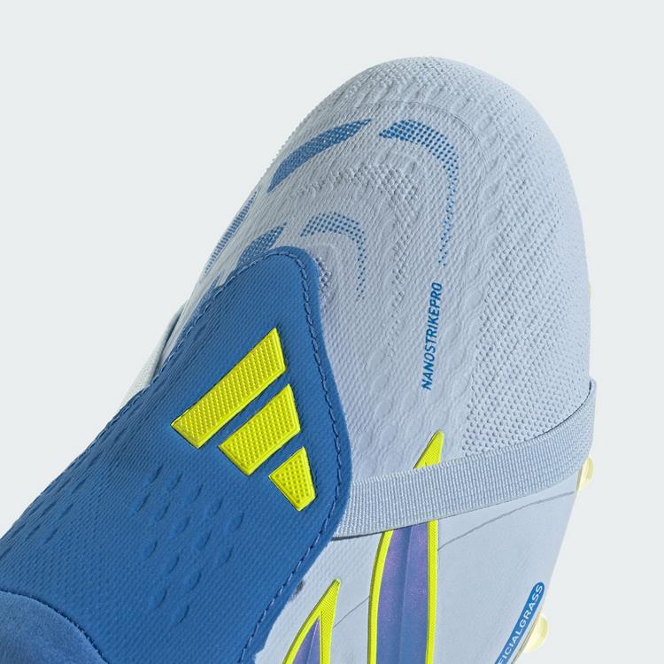 adidas adidas PREDATOR PRO Fold-Over Tongue Fu&szlig;ballschuhe - Crystal Sky / Ray Blue / Team Solar Yellow 2 - 5 | SportScheck