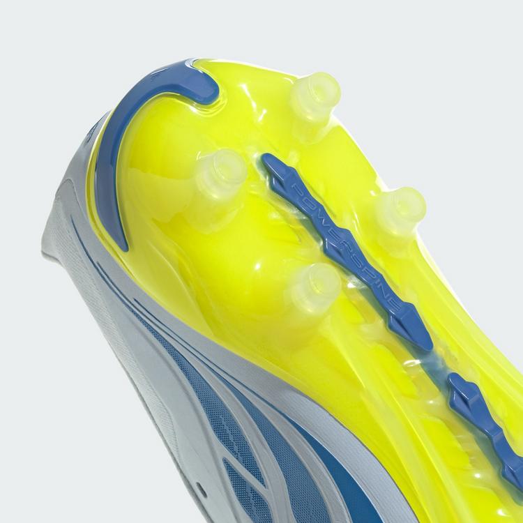 adidas adidas PREDATOR PRO Fold-Over Tongue Fu&szlig;ballschuhe - Crystal Sky / Ray Blue / Team Solar Yellow 2 - 6 | SportScheck