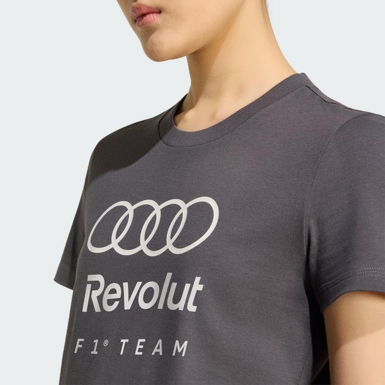 adidas adidas AUDI&nbsp;REVOLUT&nbsp;F1&nbsp;TEAM&nbsp;DNA&nbsp;GRAFIK&nbsp;T-SHIRT Funktionstop Damen - Utility Black - 0 | SportScheck