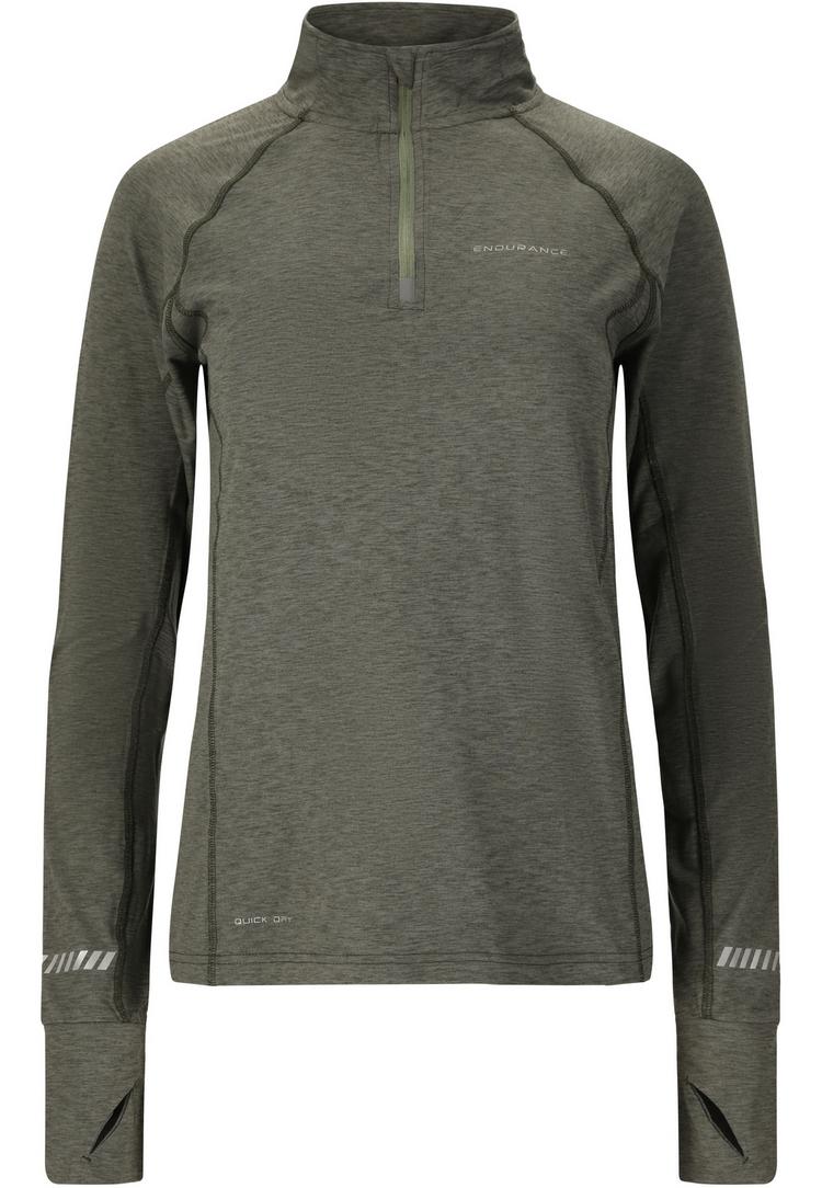 Endurance Endurance Canna Langarmshirt Damen - 1013 Gunmetal - 0 | SportScheck