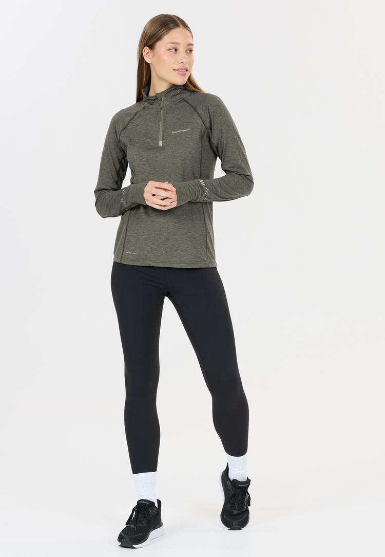 Endurance Endurance Canna Langarmshirt Damen - 1013 Gunmetal - 0 | SportScheck