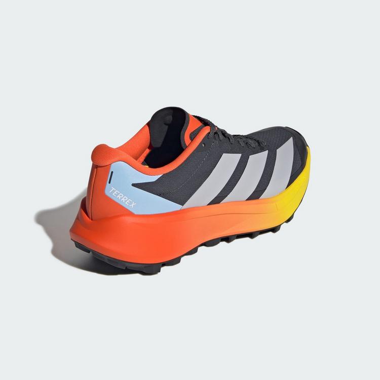 adidas adidas Terrex Agravic 4 Trail Running Schuh Laufschuhe Damen - Carbon / Grey Two / Semi Impact Orange - 4 | SportScheck