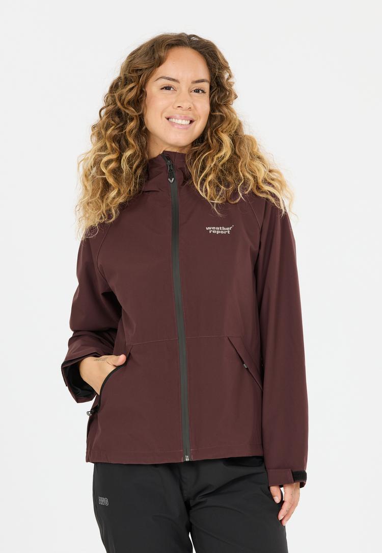 Weather Report Weather Report Gust Regenjacke Damen - 4241 Fudge - 1 | SportScheck