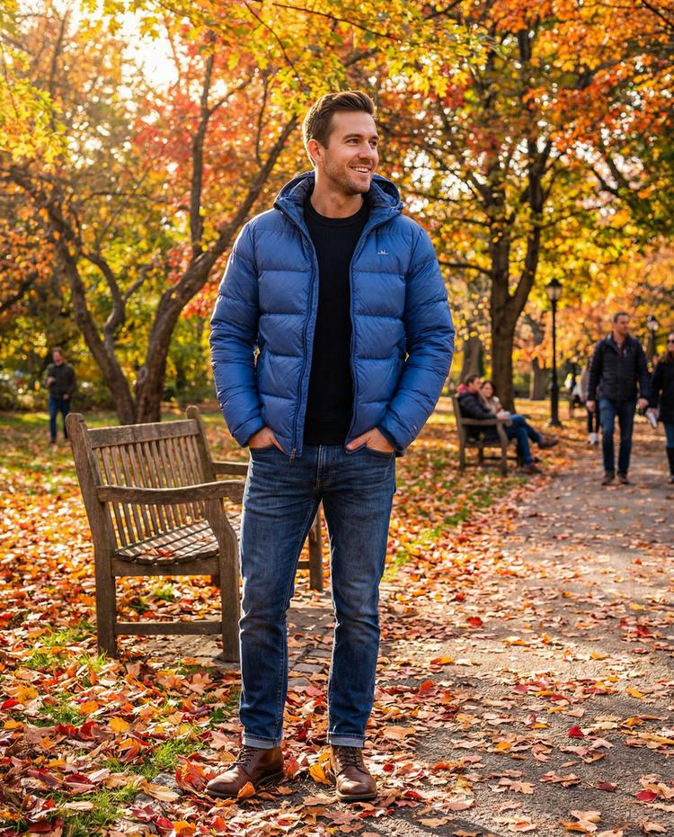 Jeff Green Jeff Green Tilmann Daunenjacke Herren - Sea - 1 | SportScheck