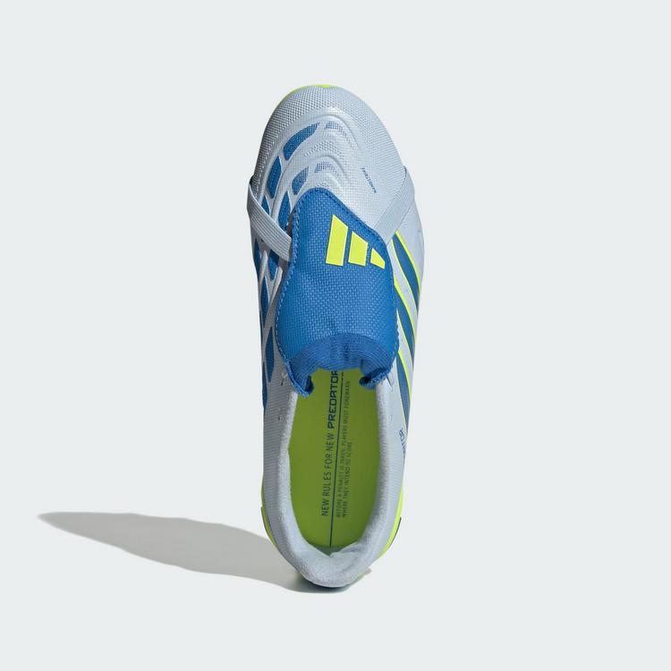 adidas adidas Predator League Fu&szlig;ballschuhe mit Fu&szlig;ballschuhe Kinder - Crystal Sky / Ray Blue / Team Solar Yellow 2 - 0 | SportScheck