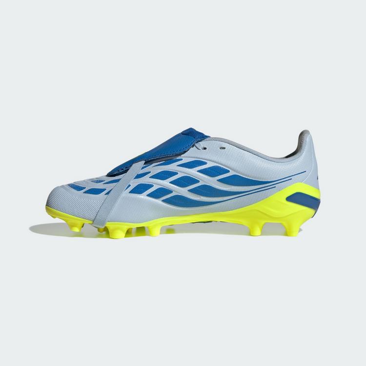 adidas adidas Predator League Fu&szlig;ballschuhe mit Fu&szlig;ballschuhe Kinder - Crystal Sky / Ray Blue / Team Solar Yellow 2 - 4 | SportScheck