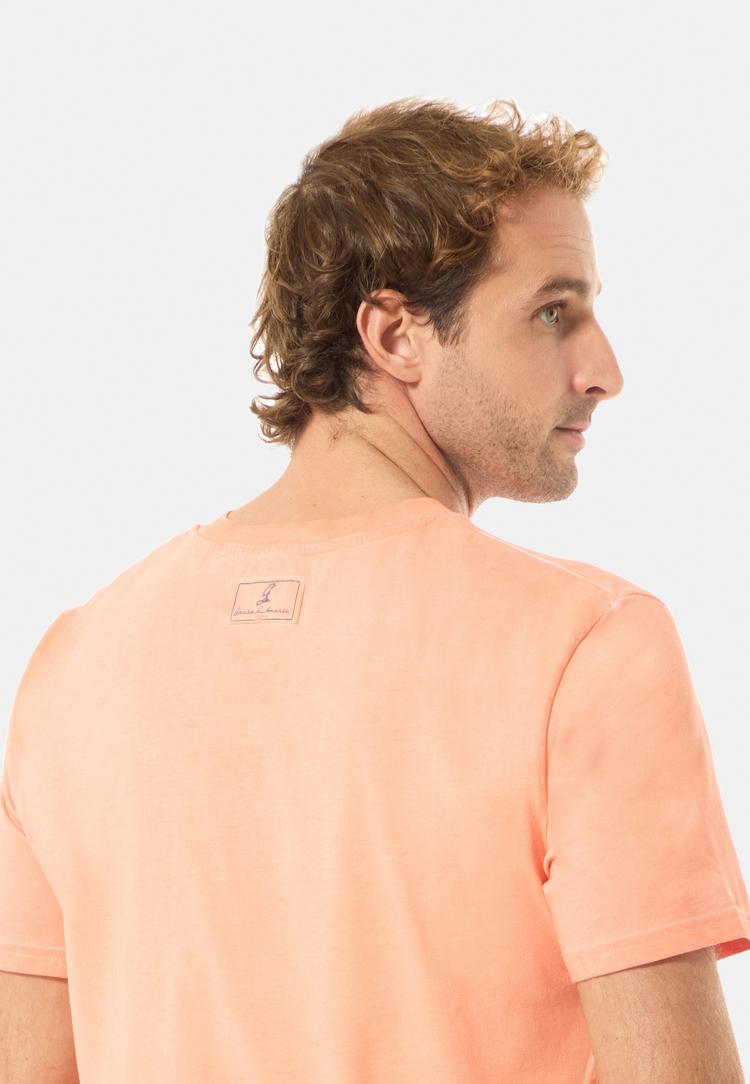 Gassa d'Amante Gassa d'Amante Venezia T-Shirt Herren - Lachs - 0 | SportScheck