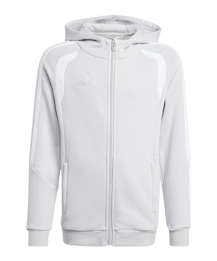 adidas adidas Tiro 26 League Kapuzenjacke Kids Trainingsjacke Kinder - grauweiss - 0 | SportScheck