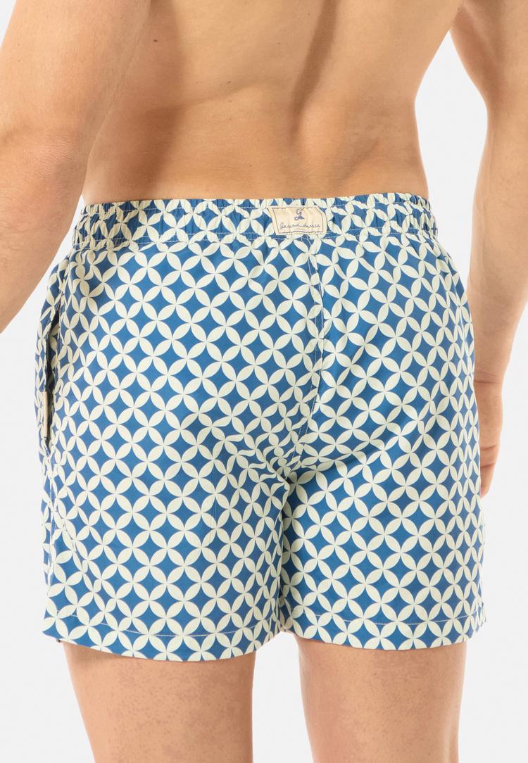 Gassa d'Amante Gassa d'Amante Amalfi Badehose Herren - Blau-weiss - 2 | SportScheck