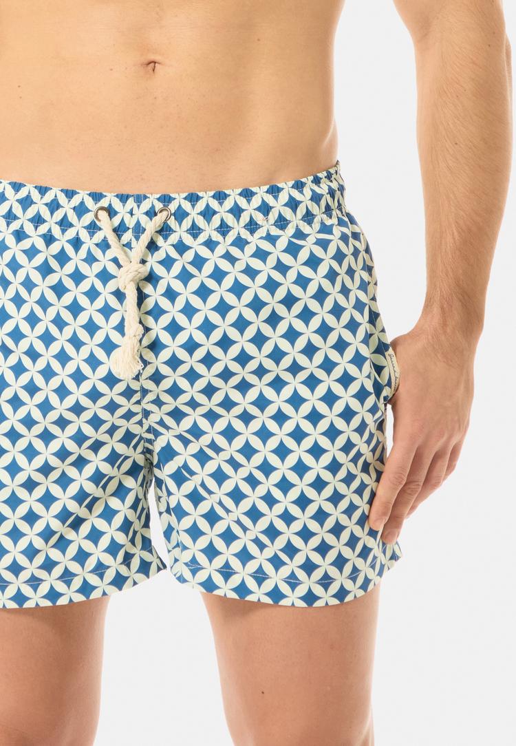 Gassa d'Amante Gassa d'Amante Amalfi Badehose Herren - Blau-weiss - 0 | SportScheck