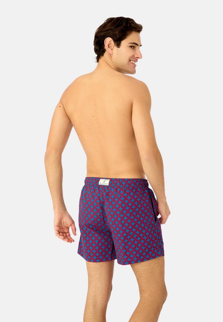 Gassa d'Amante Gassa d'Amante Amalfi Badehose Herren - Rot-blau - 1 | SportScheck