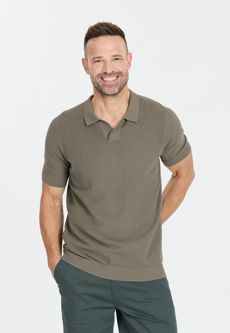NOU NOU Beusch Poloshirt Herren - 3211 Smokey Olive - 1 | SportScheck