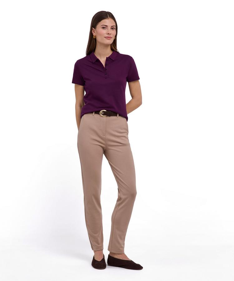 Falke Falke Pima Piqu&eacute; Polo Poloshirt Damen - vendetta (8704) - 1 | SportScheck