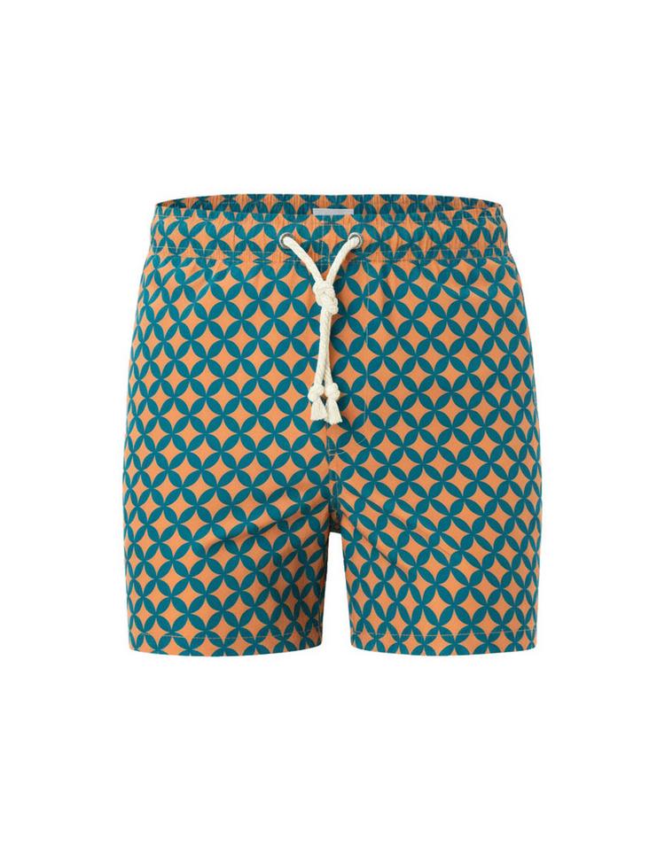 Gassa d'Amante Gassa d'Amante Amalfi Badehose Herren - Gr&uuml;n-orange - 0 | SportScheck