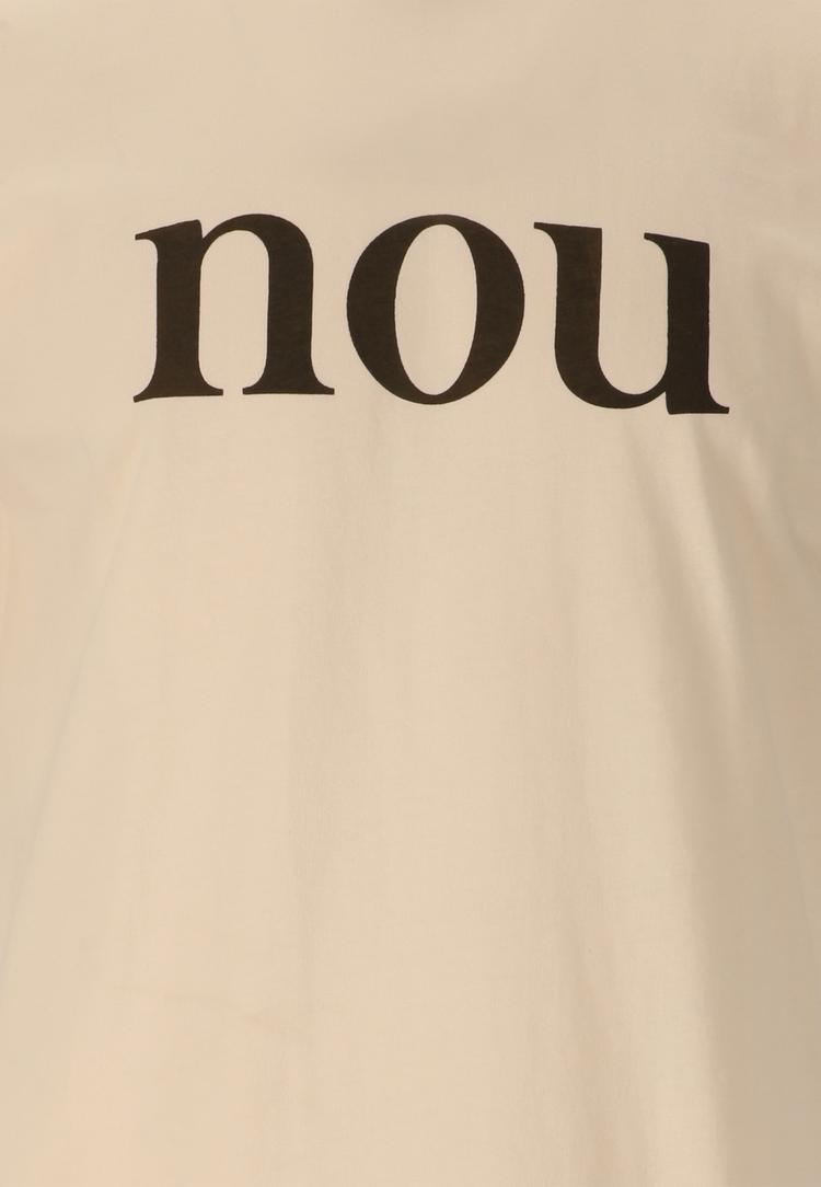NOU NOU Sadil Printshirt Herren - 1310 Almond Milk - 0 | SportScheck