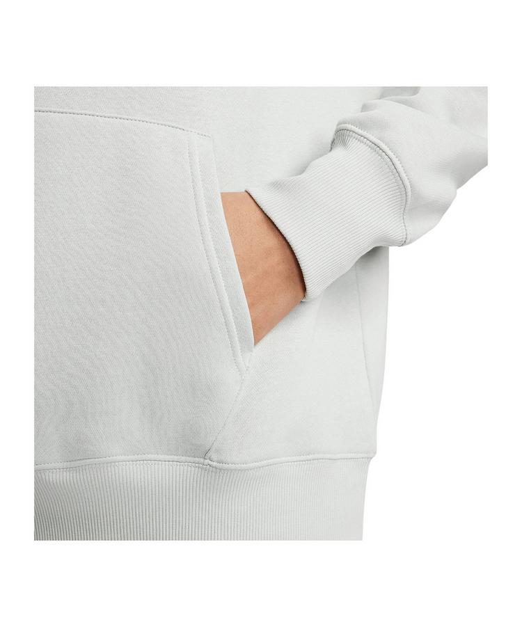 Nike Nike Phoenix Fleece Hoody Damen Sweatshirt Damen - silberschwarz - 1 | SportScheck