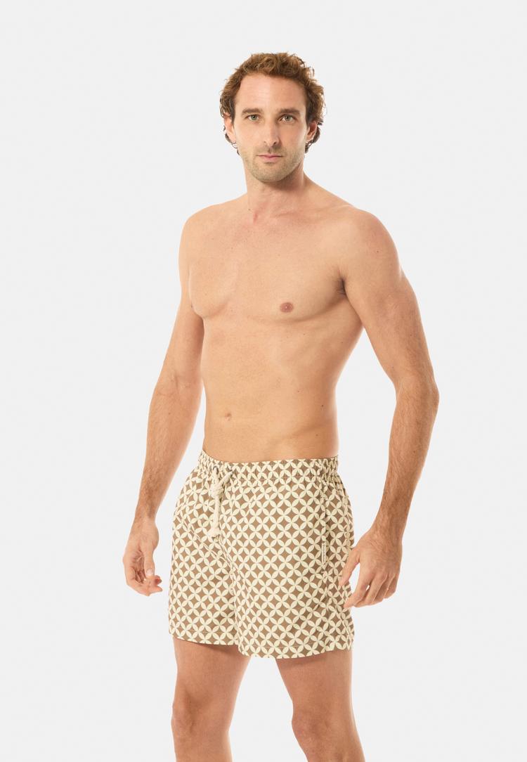 Gassa d'Amante Gassa d'Amante Amalfi Badehose Herren - Braun-beige - 0 | SportScheck