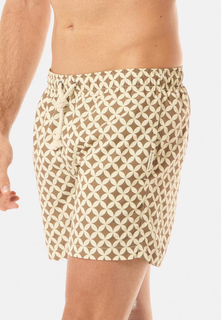 Gassa d'Amante Gassa d'Amante Amalfi Badehose Herren - Braun-beige - 1 | SportScheck